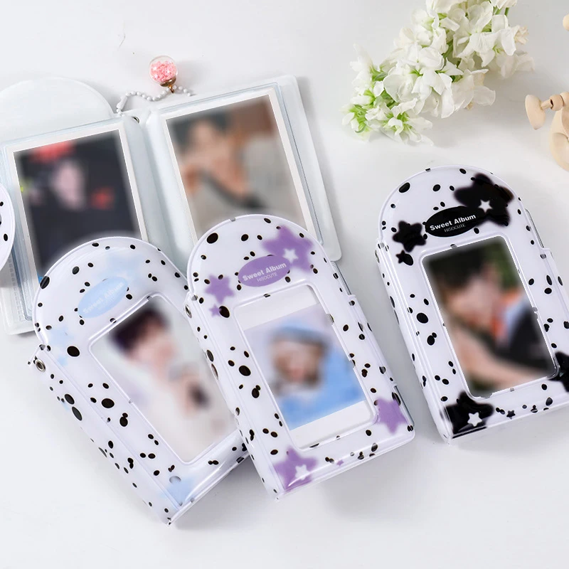 

3-дюймовый фотоальбом с изображением звезд Корейский Kpop Idol фото рукав обложка для удостоверения личности защитный чехол для открыток коллекционный Альбом держатель для фотокарт