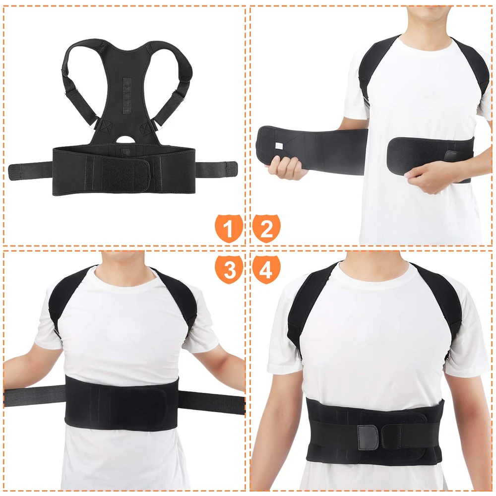 Thoracic Back Brace Posture Corrector Adjustable Belt posture corrector belt posture corrector