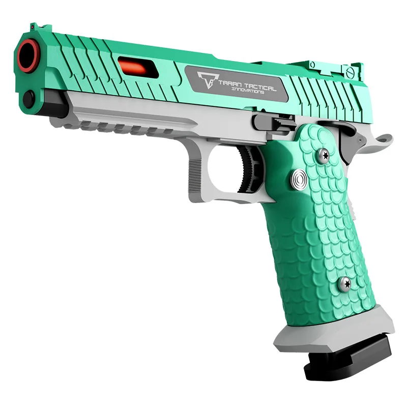 2011 CombatMaster Laser Toy Gun 2 Barrels Airsoft Gun Weapons Realistic Manual Throw Shell Gun Toy for Men Adults Boys Shooting 4
