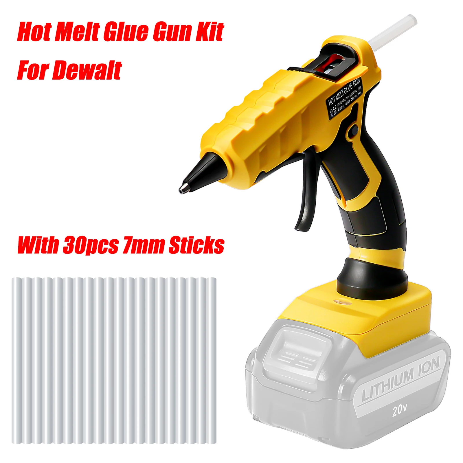 Reviews for DEWALT 20V MAX Cordless Compact Heat Gun, Flat and Hook Nozzle  Attachments and (1) 20V 4.0Ah Battery