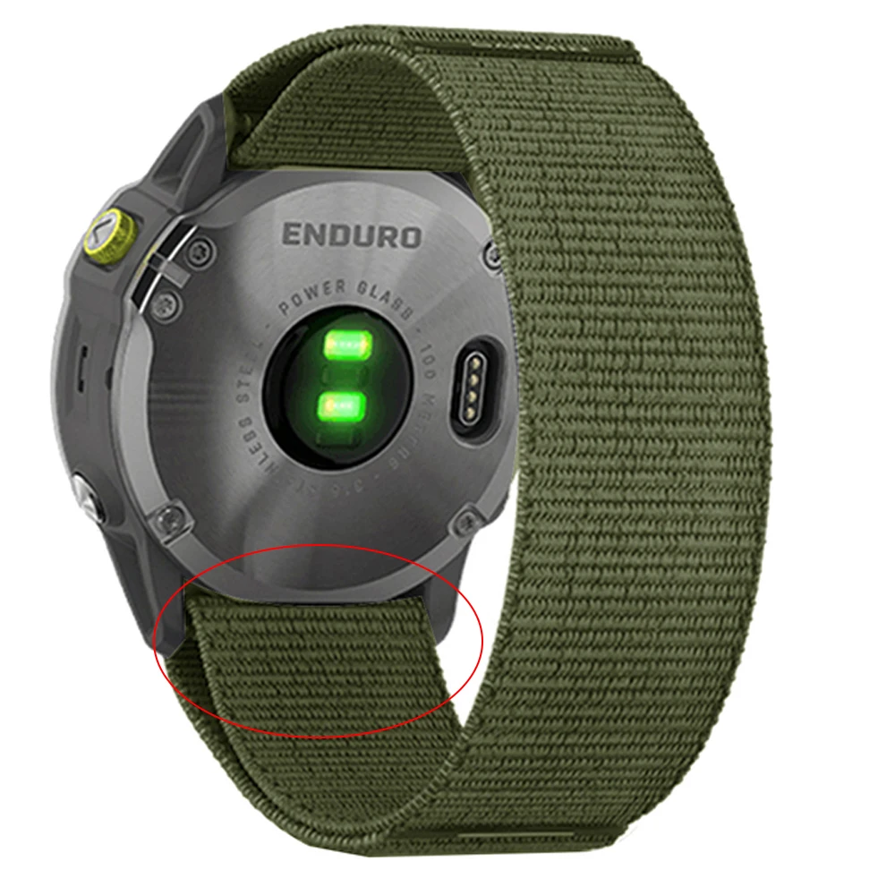 Quick Fit Nylon Trail Loop Strap - Sports Wristband Bracelet