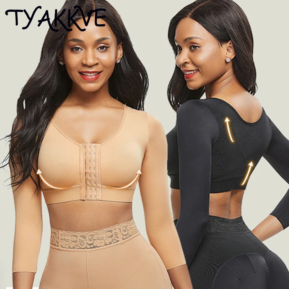 Shaper Women Seamless Sports Bra Arm Chest Lifter Corrective Underwear Slimming Shapewear Body Slimmer Modeling Tops Corset 5XL