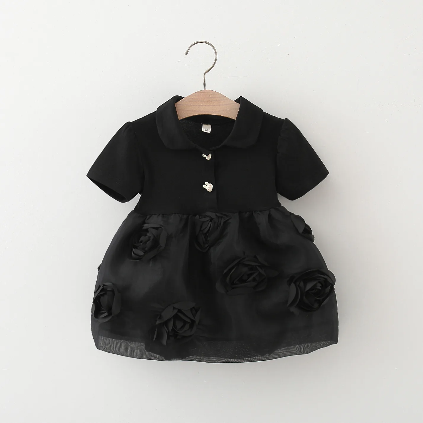 

Летнее трикотажное Сетчатое платье в стиле ретро с двумя пуговицами, новинка 2024