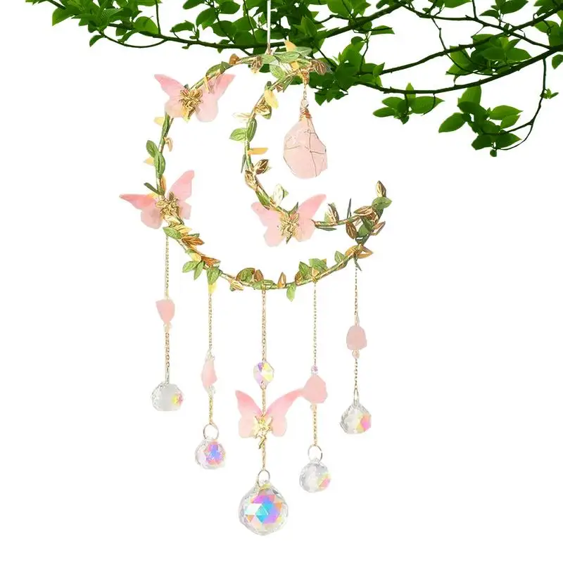

Sun Catchers Indoor Window Rose Crystal Decoration For Party Wedding Garden Perfect Gift