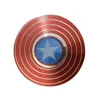 Round Shield Aluminium Fidget Spinner Superhero Fast Bearing Finger Hand Spinner Adult Stress Relief Toy Anti Stress Fidget Toys 5