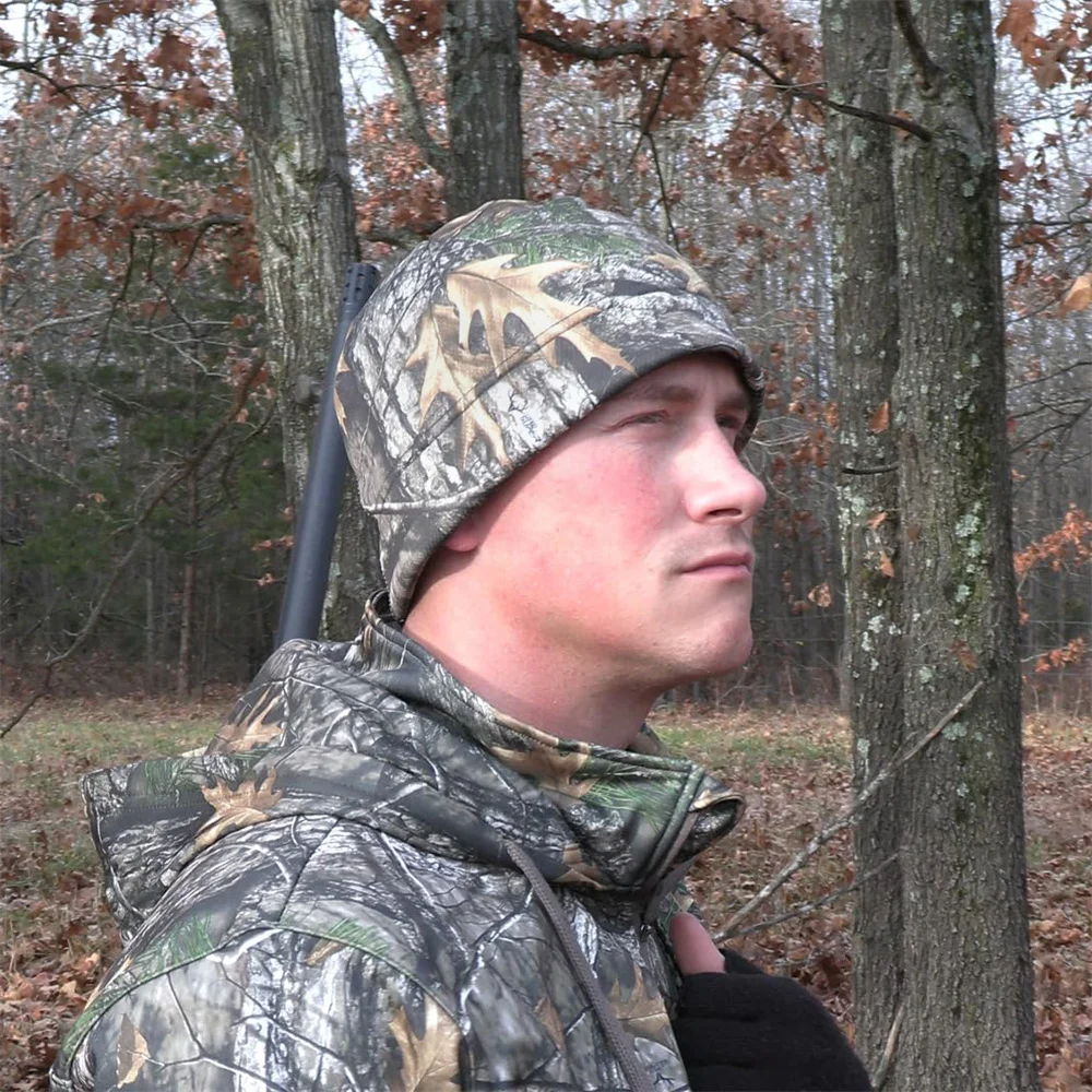 Polar Fleece Camouflage Hunting Hat 4