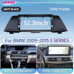 Premium Android Base Frame Kit for BMW 2 - Din Car Center Fascia (For 2013 - 2019 BMW 5)