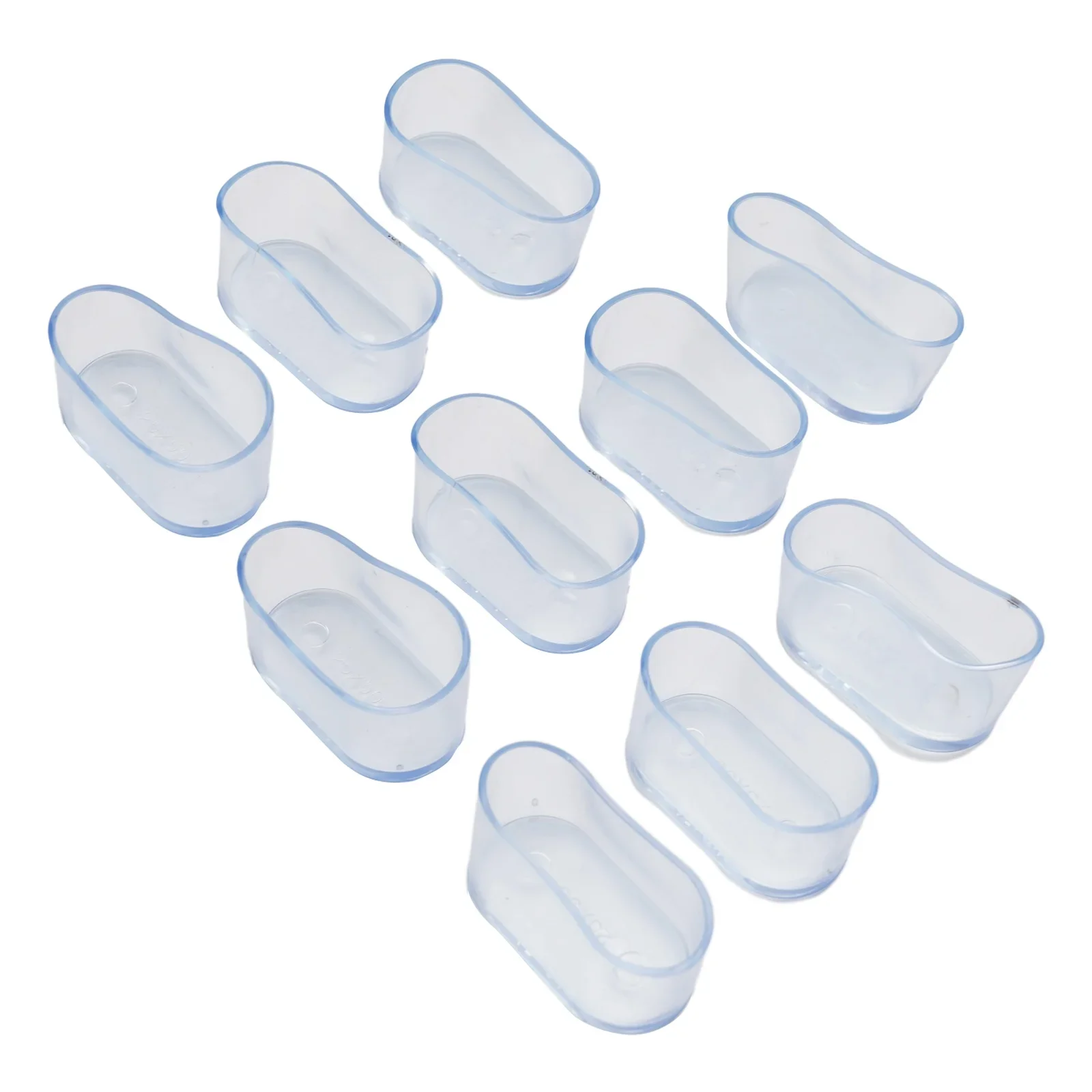 Oval Covers Chair Leg Cap 10Pcs Patio Rubber Floor Protectors For Outdoor Furniture Garden Office 2022 Durable