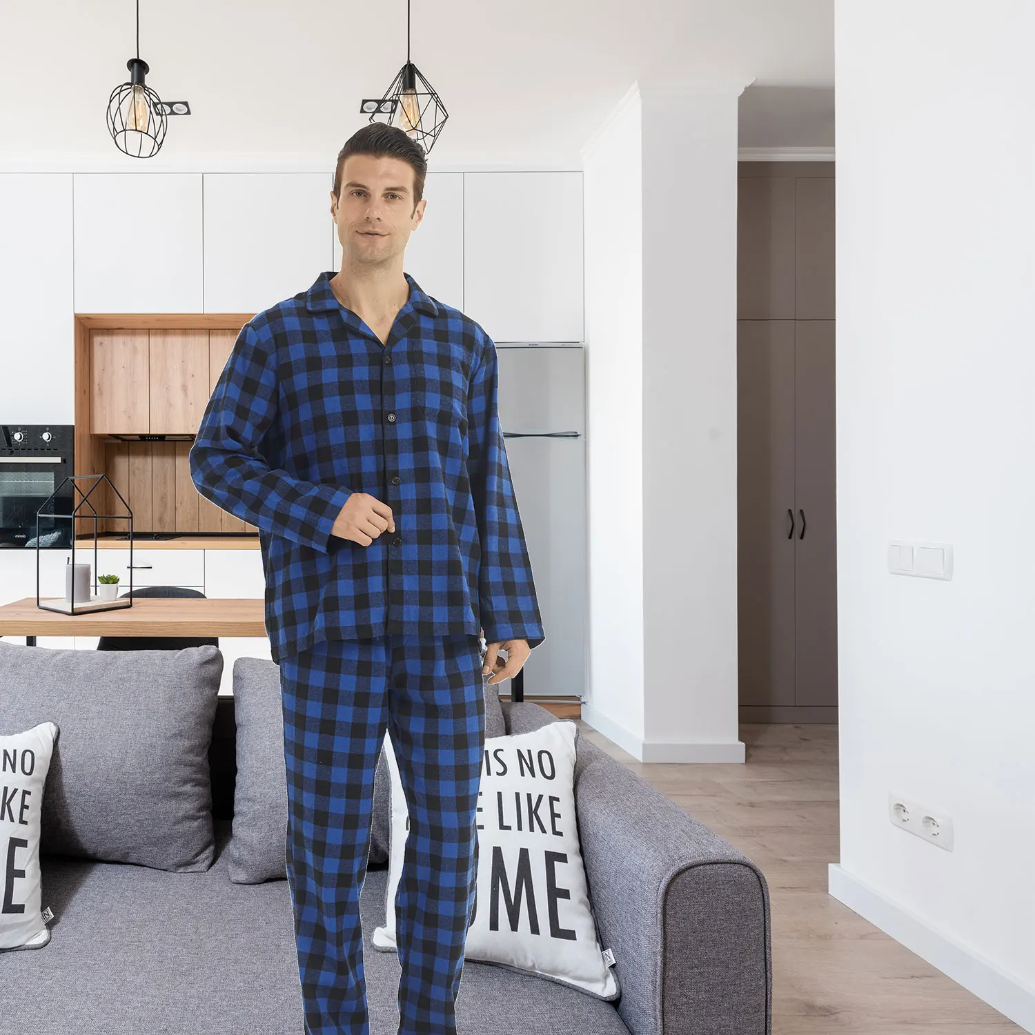 Plaid Pajamas for Men