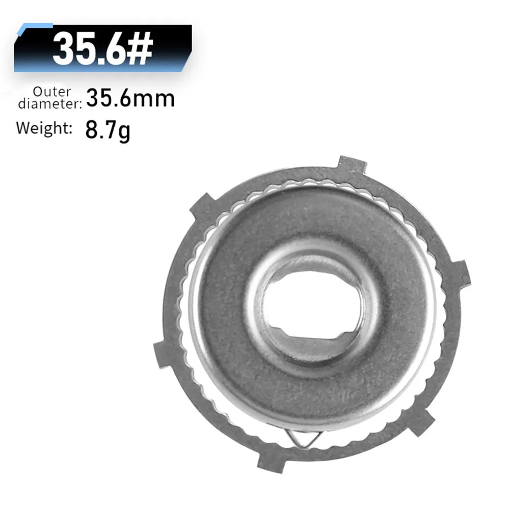 Baitcasting Reel Unloading Alarm Shim 39.4/38.7/35.6/34.2/33.3/32.7/31mm Stainless Steel Sounder For DAIWA For BANTAM Parts