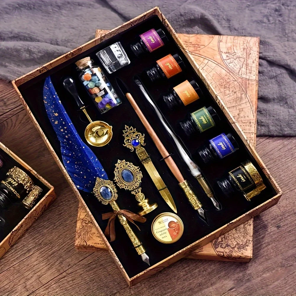 Vintage Gem Quill Pen 2