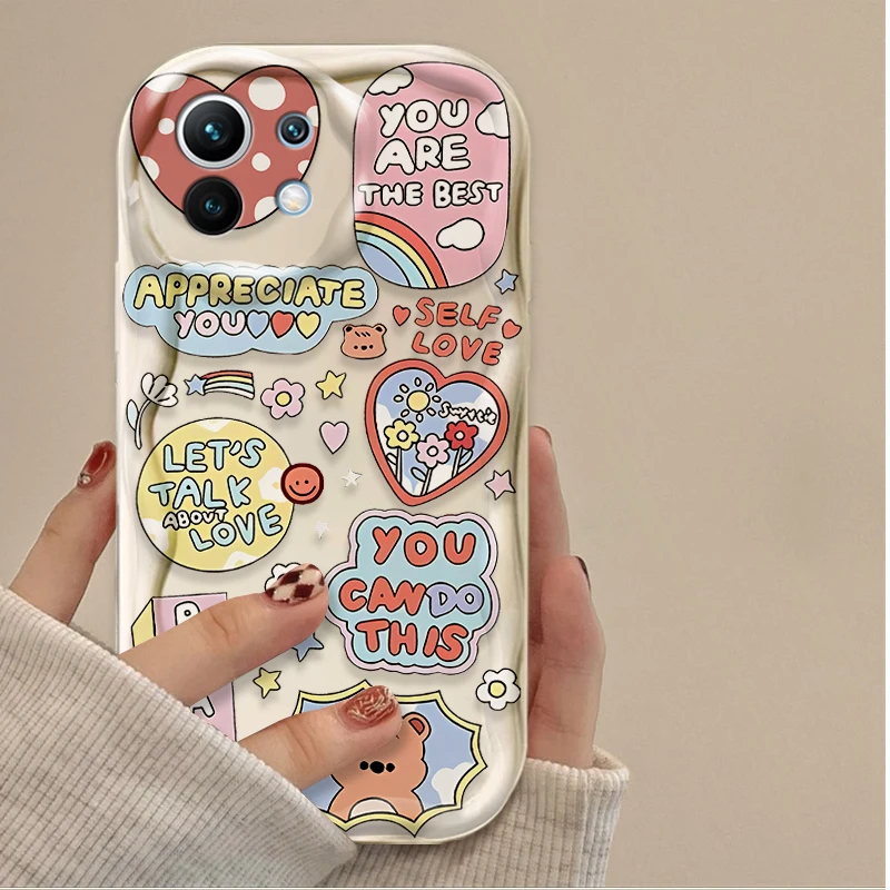 Cartoon Fashion Slogan Phone Case