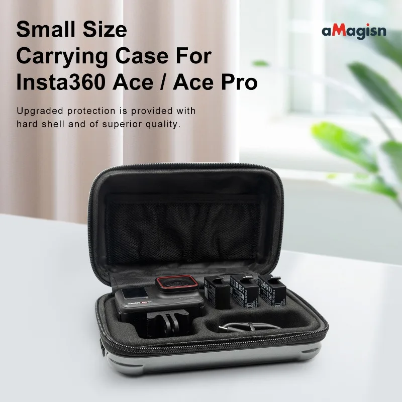 

Small Size Carrying Case Organizer Protective shell Sports Camera Accessories For Insta360 Ace/Ace Pro