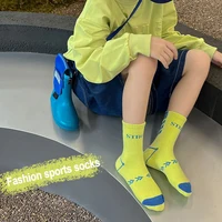 5Pairs 1-16Year Children Socks Walking for Walking Bright Color And Fashionable Designs Soft Comfortable And Safe Athletic Socks 2