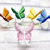 Luxury Crystal Butterfly Nordic Transparent Crystal Butterfly Ornament Creative Wedding Gift Glass Crystal Lucky Butterfly - Image 3
