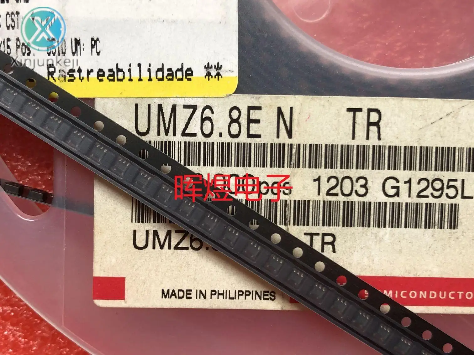 

20pcs orginal new UMZ6.8E UMZ6.8ETR zener diode SOT353 D6F