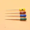 Dental 4 Pcs Finger Spreader Endodontic Files Stainless Steel Root Canal Used Cor Root cleaning 1
