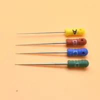 Dental 4 Pcs Finger Spreader Endodontic Files Stainless Steel Root Canal Used Cor Root cleaning 1