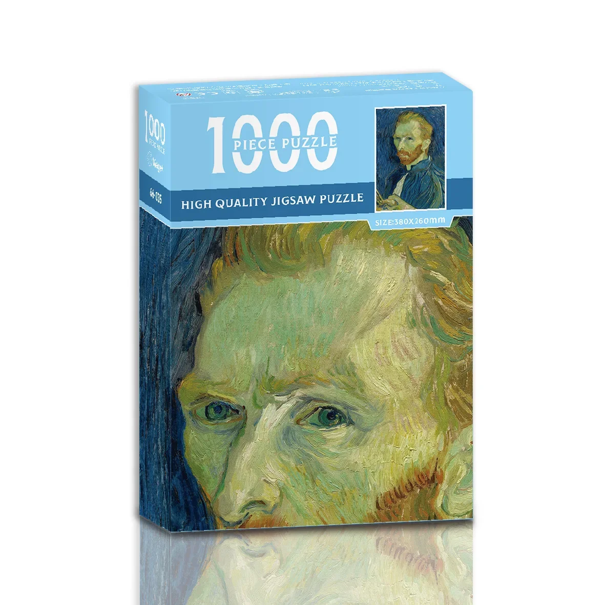 

Mini Jigsaw Puzzle 1000 Pieces for Adults Kid Van Gogh Portrait Toy Family Game Famous World Oil Painting Home Decoration