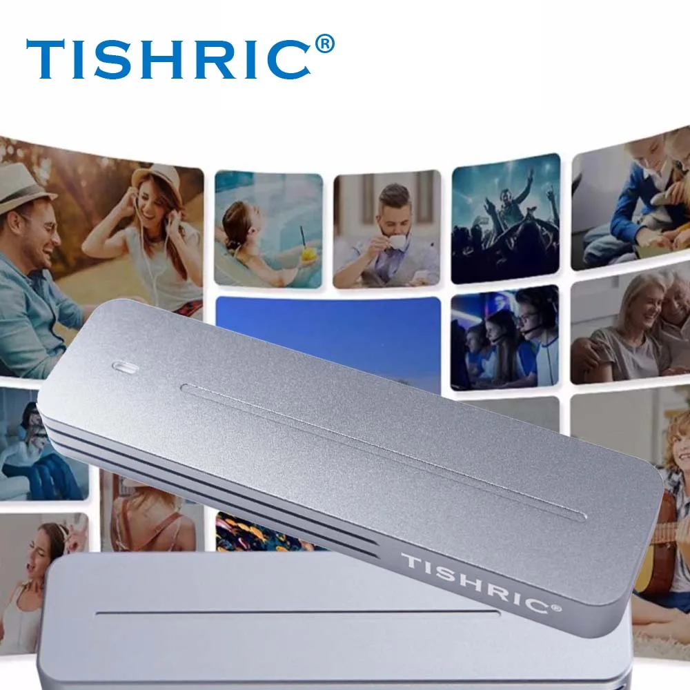 TISHRIC M.2 NVME SSD 케이스 인클로저 SSD NVME M2-USB 3.0 하드 드라이브 인클로저 USB3.1 Gen2 Hdd 케이스 10Gbps(2230/2242/2280용)