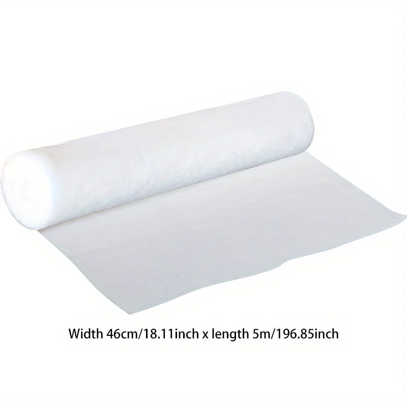 Description Picture 4 of item10m High Temperature Resistant Non-Woven Fabric Range Hood Oil Filter, 1 Roll - Kitchen Fire Smoke Dust Cover Mesh, Filter Film