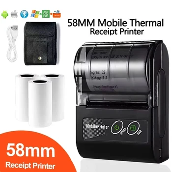 58mm Mini Thermal Label Printer 1