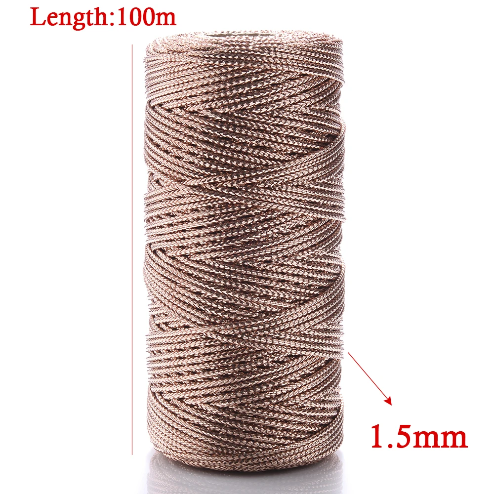 1 Pièce 100 Mètres Mariage Célébration Bouquet Décoration Corde Fine Corde  Pour Étiquette De Pendaison De Paquet Cadeau Ficelle Pour Décoration De  Bricolage Emballage Cadeau Et nœud Pour Cadeau De Noël, Ruban