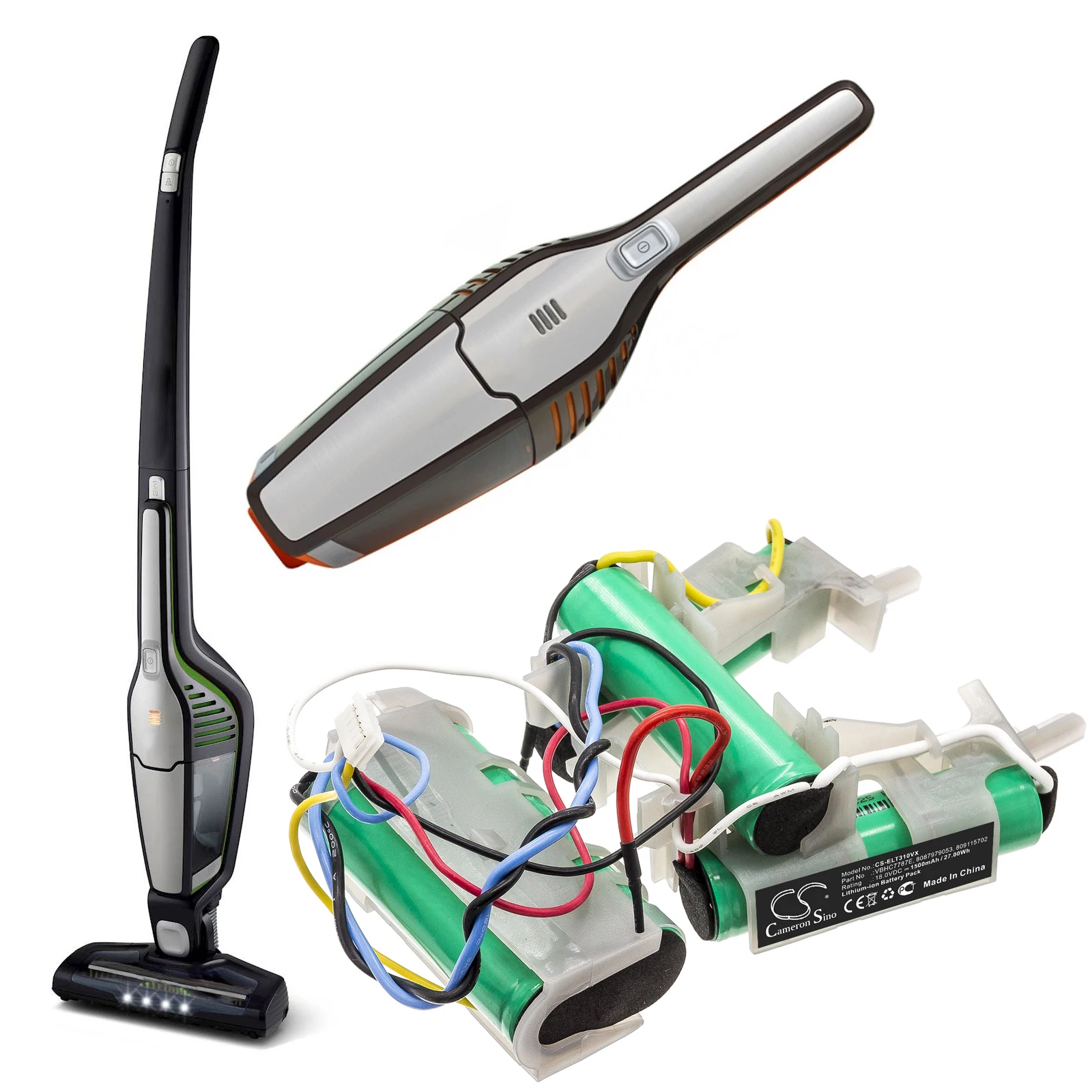 Batteria Cameron Sino 1500mAh/2500mAh per Electrolux Ergorapido  Plus,ZB3011,ZB 3012,ZB3012,ZB 3013,ZB3013,ZB3010,ZB3011,ZB3020S|Digital  Batteries| - AliExpress