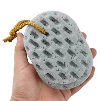 2 Pcs Bath Sponge Exfoliator Shower Sponges Scrubbers Bathing Tools Sponges For Bath Brushes Household Merchandises Bath 2