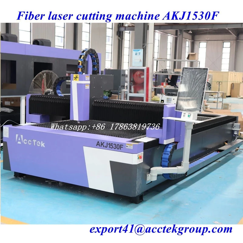 

3015 1530 Metal Cnc Fiber Laser Cutting Machine 1000W 2000W 4000W 6000W Pipe Tube Laser Cutter Machine Price For Steel Sheet