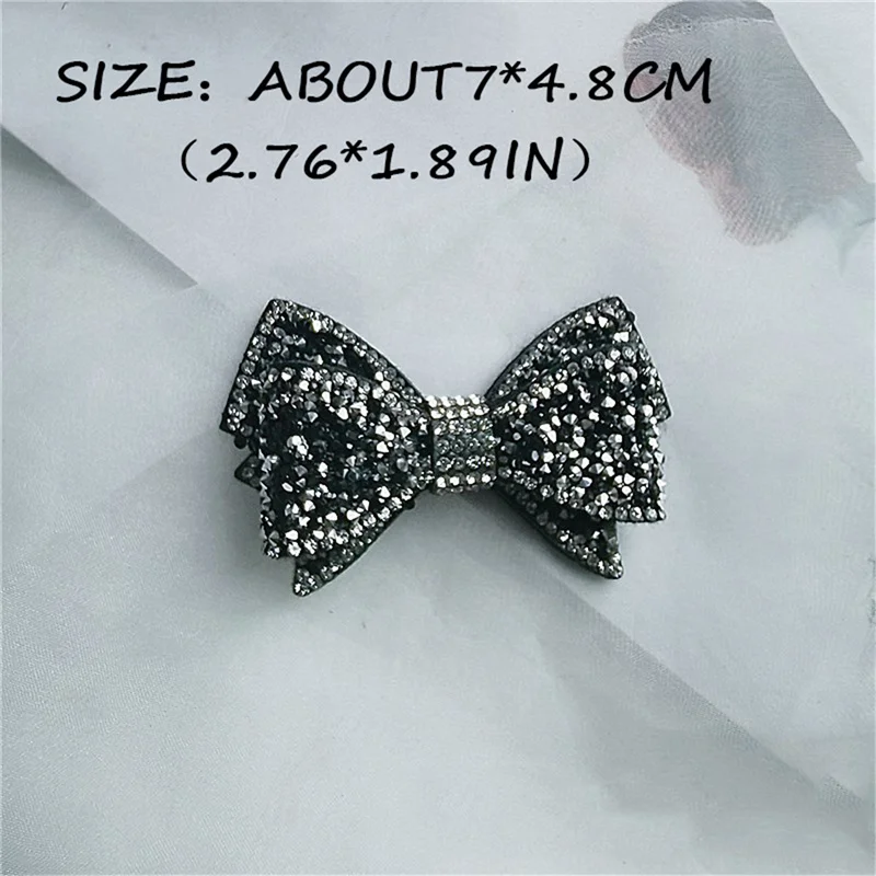 Bow Rhinestone Shoe Clips Detachable Women Shoe Accessories Elegant  Handmade Shoe Embellishment for Wedding Party Decor 2 Pcs - AliExpress