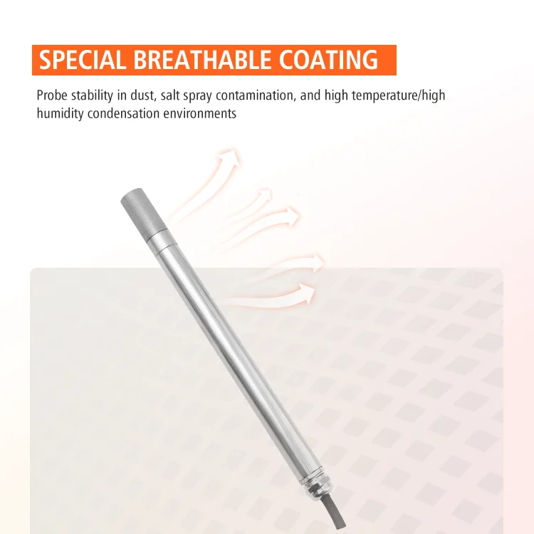 LEFOO Rs485 창고 커피 콩 온실 재배실 온도 및 습도 센서 송신기