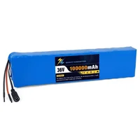 10S3P 36V 100Ah 18650 batterie au Lithium Rechargeable 1000W puissance modifiée vélo scooter électrique véhicule avec BMS 5