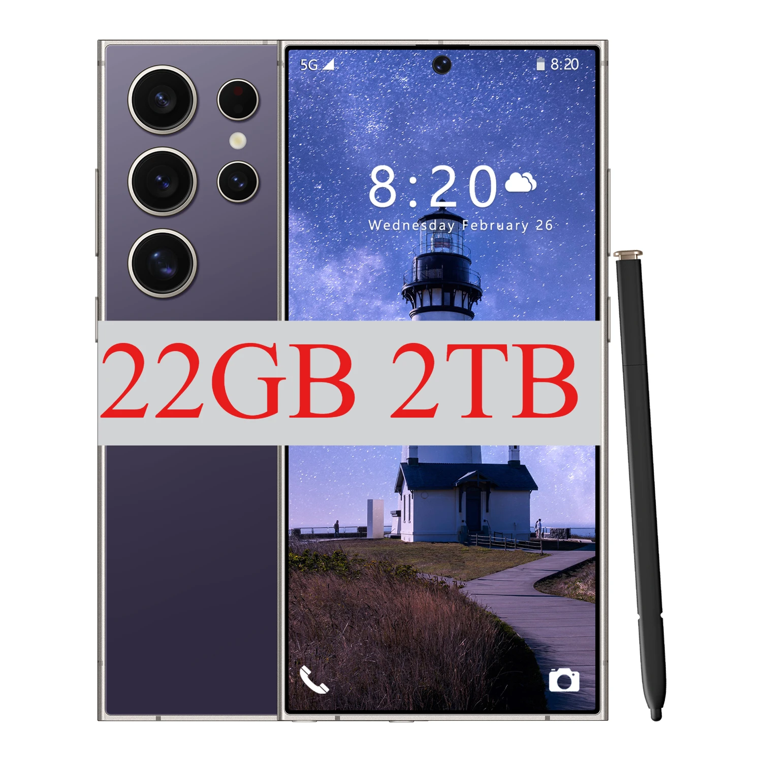 Purple 22GB 2TB