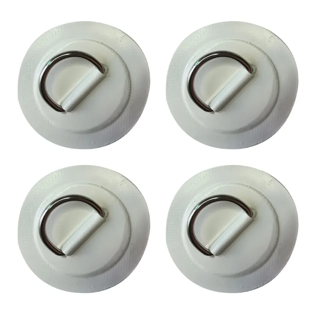 Boat Patch Surfboard Traction Pad Surfboard Strap Surfboard Leash Surfboard Screws Surfboard Fin Surfboard Rack Holder Surf Wax Surfboard Dinghy Boat PVC Patch With Stainless Steel D Ring Deck Rigging SUP Board Round Ring Pad with Elastic Bungee Rope Kit