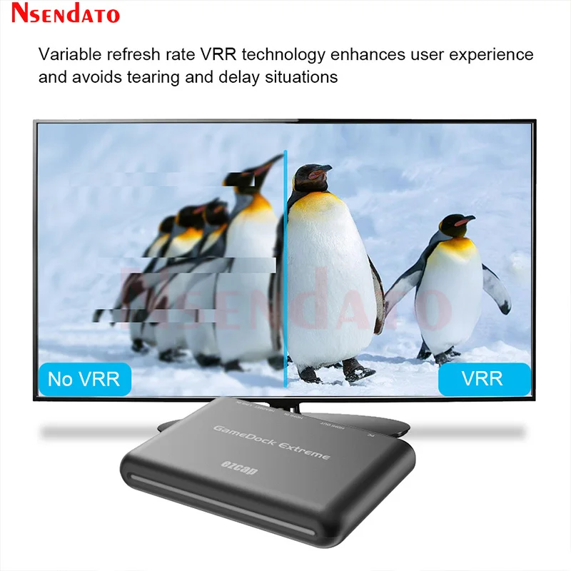 Ezcap360B 4K 60fps GameDock Extreme HDR VRR HDMI Video Audio Capture Card With Mic Support RGB Real Color For PC Live Streaming