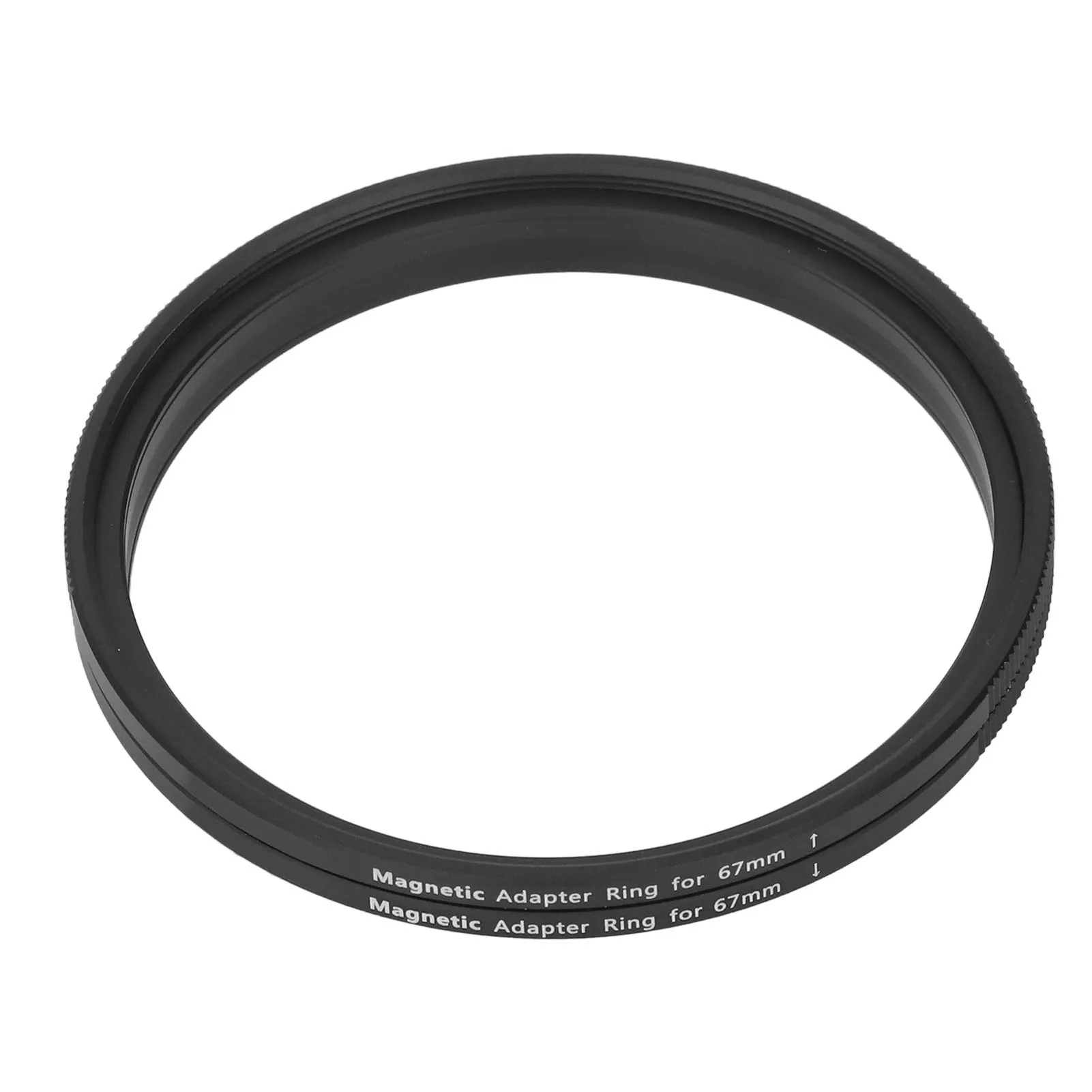 Ensemble de bagues adaptatrices filtres 67mm magnétiques en alliage d'aluminium, achat facilité.