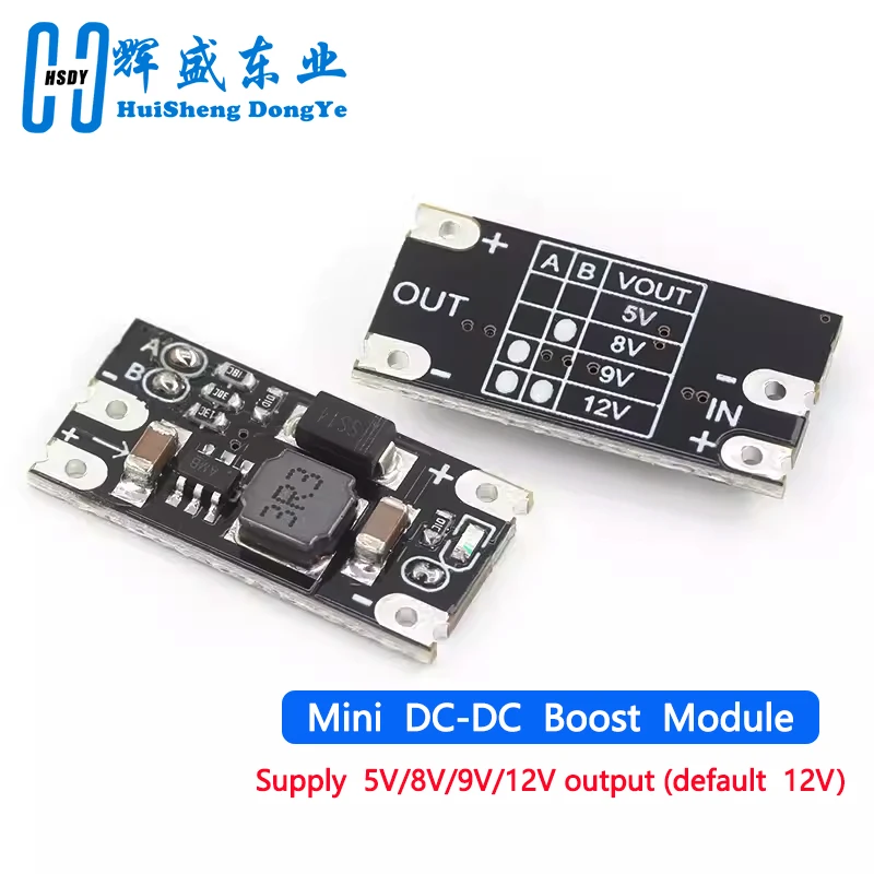 1.5A Multifunction Mini Boost Module Step Up Board 5V 8V 9V 12V LED