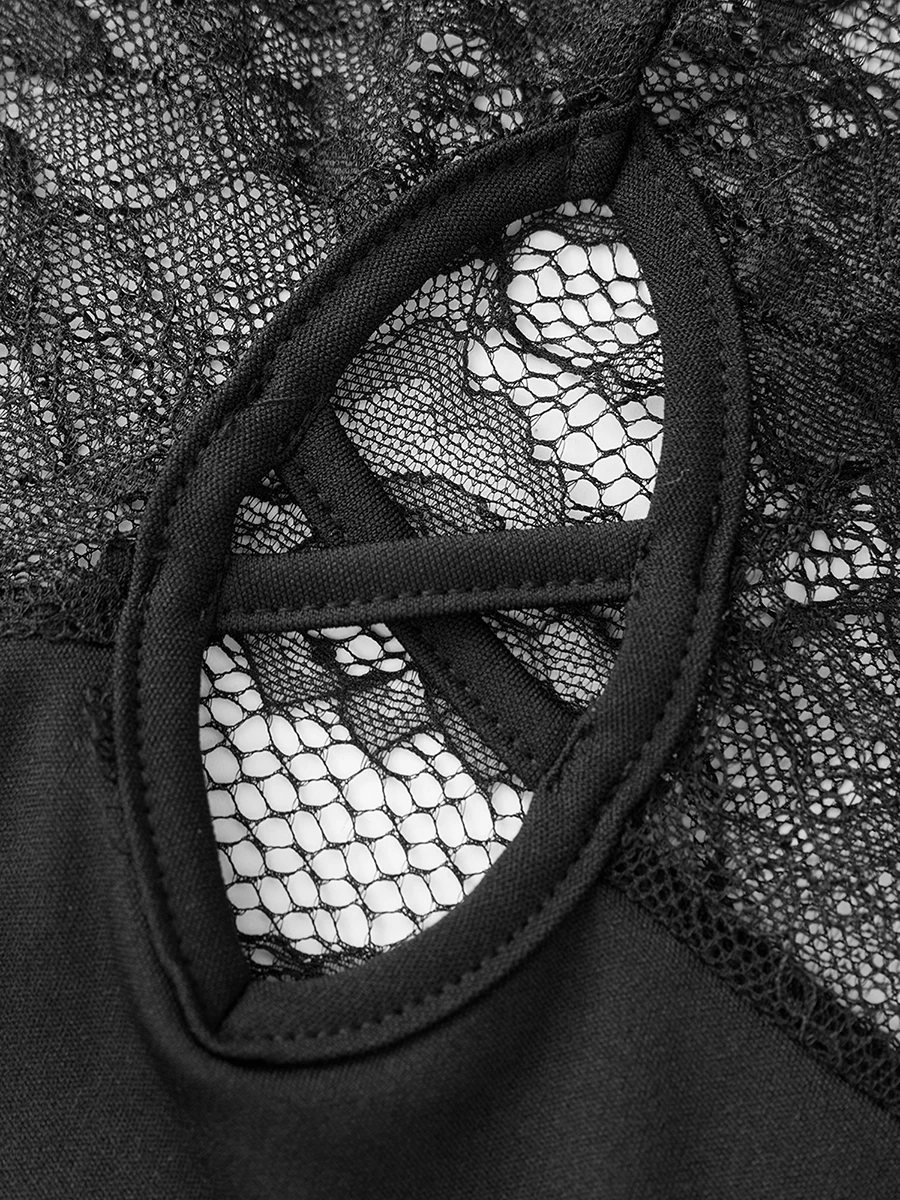 Sexy Lace Lingerie Chemise Nightdress with Adjustable Straps Sleeveless Cami Dress Nightgown Sleepwear Slips Nightie for Women