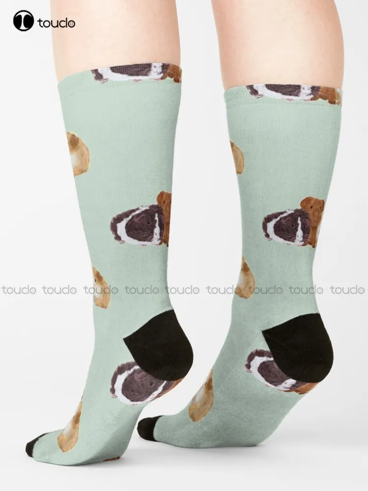 

Guinea Pigs Socks Running Socks Unisex Adult Teen Youth Socks 360° Digital Print Harajuku Streetwear Gd Hip Hop Gift Retro 1Pair