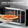 4-in-1 ML-EC42P(SS) Countertop Microwave Oven, Smart Sensor, Convection, Air Fryer Combo, Mute Function, Position Memory 13.6" 5