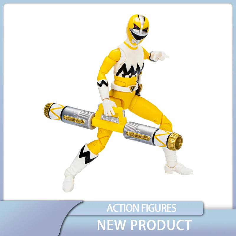 

ORIGINAL PowerRange Lightning Collection Power Rangers Lost Galaxy Yellow Warrior Anime Action Figures Collect Model