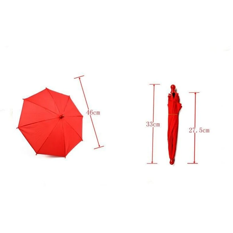Pack of 10 pieces Magic Umbrella/Parasol Stage Magic 41cm length