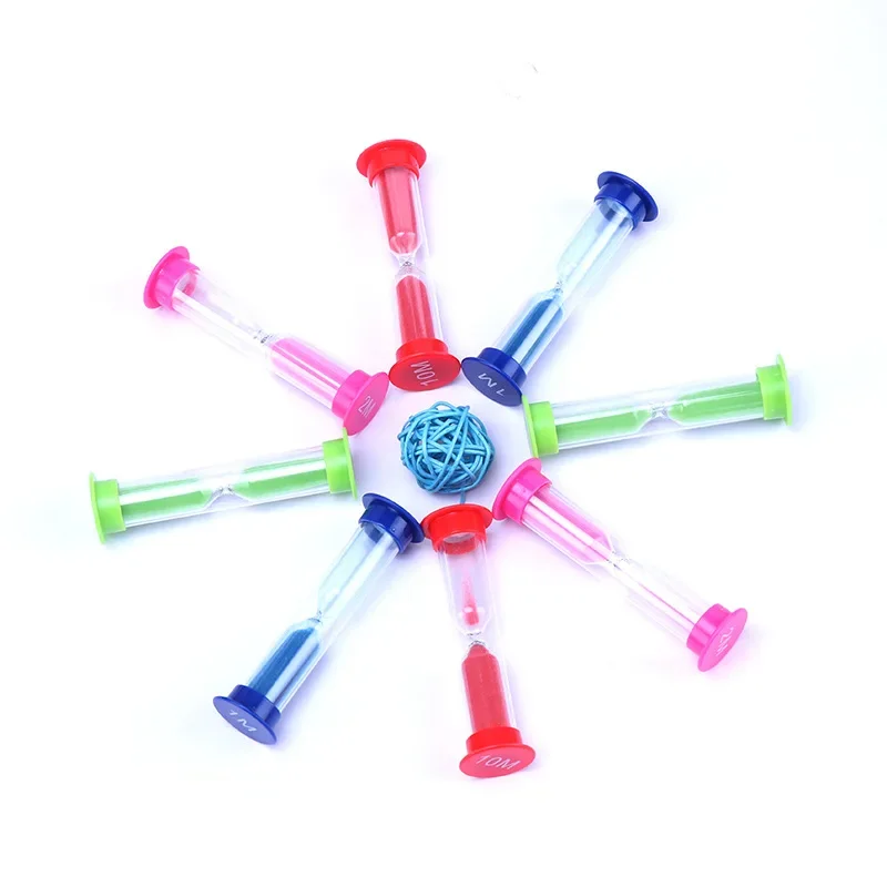 Sand Meter 30 Seconds Hourglass 1 Minute Clock Watch 2 Minutes Decoration Home Offers and Free Shipping Home Clearance Plastic