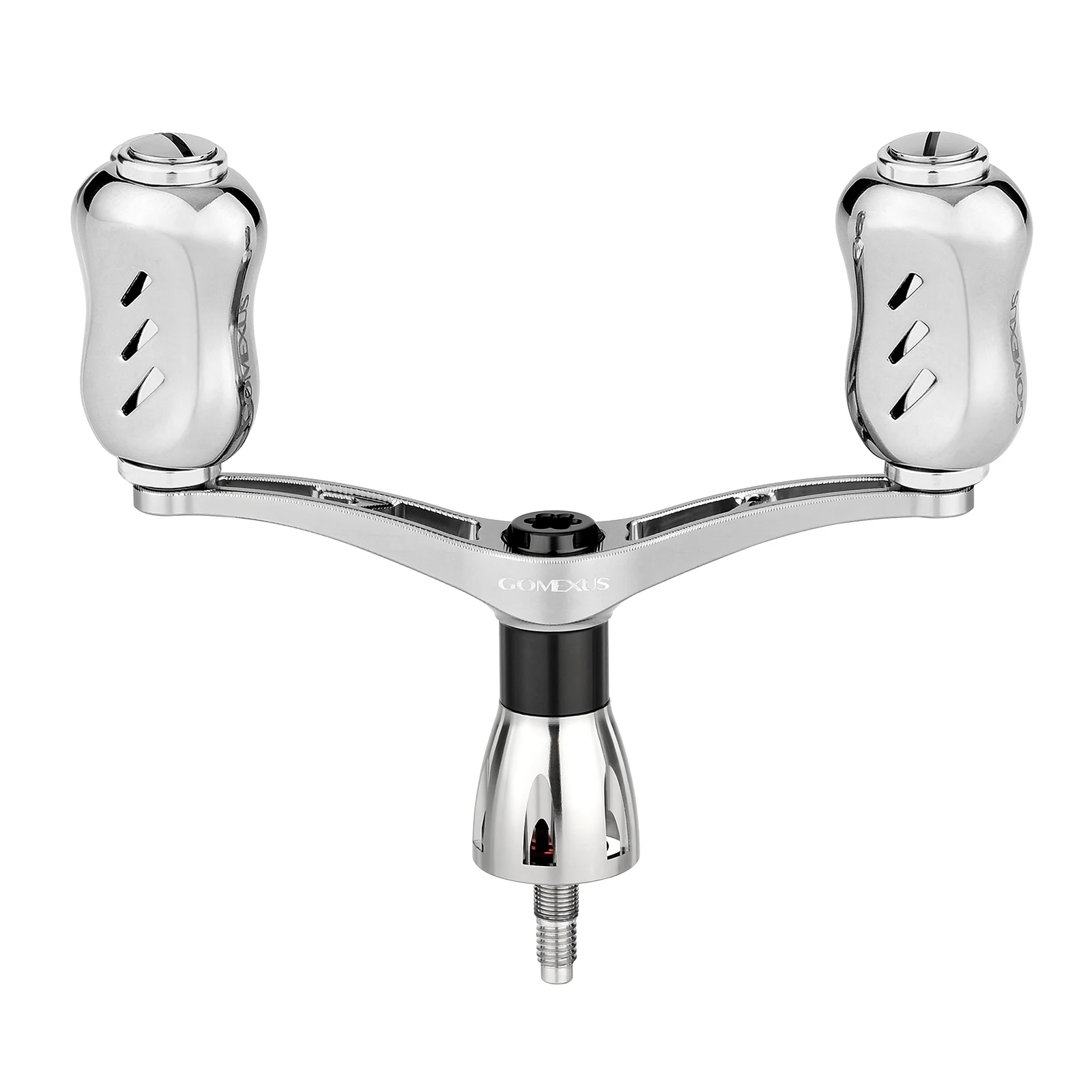 Gomexus Spinning Reel Double Power Handle Titanium alloy Knob