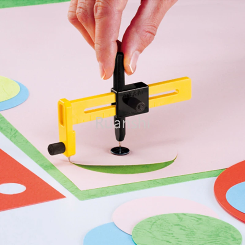 OLFA Circular Paper Cutter Adjustable 360 Round Cutting Knife Handmade DIY Scrapbooking Cutters Scrapbooking Cards Circle Cutter