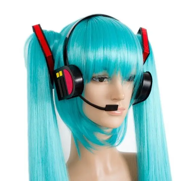 Anime Miku Headset Headwear Wig Cosplay 