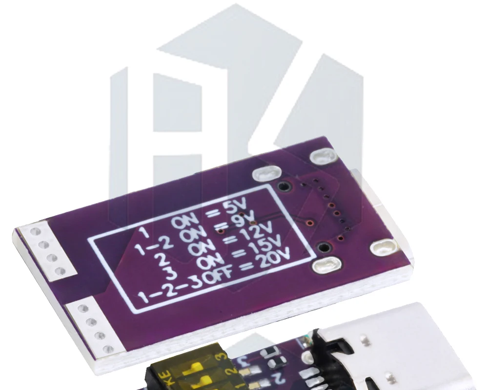 1~30 Stück 100W Typ-C PD Schnellladegerät Decoy Board 5V 9V 12V 15V 20V 5A Festausgangs-Lademodul für DC-Laptop-Motor – Detail 12