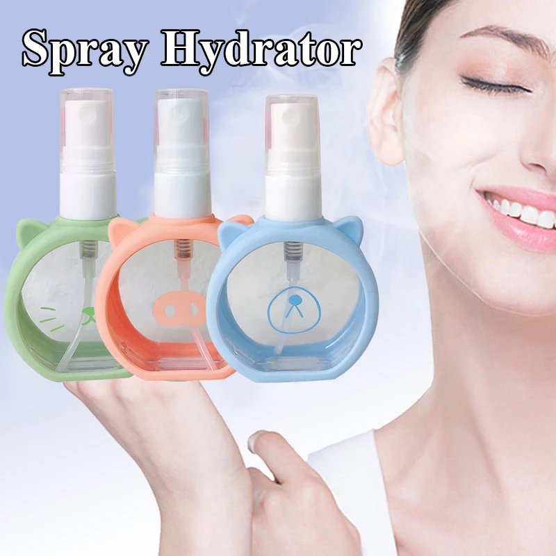 

Бутылка-распылитель для спирта, дорожная прозрачная пластиковая бутылка 55 мл