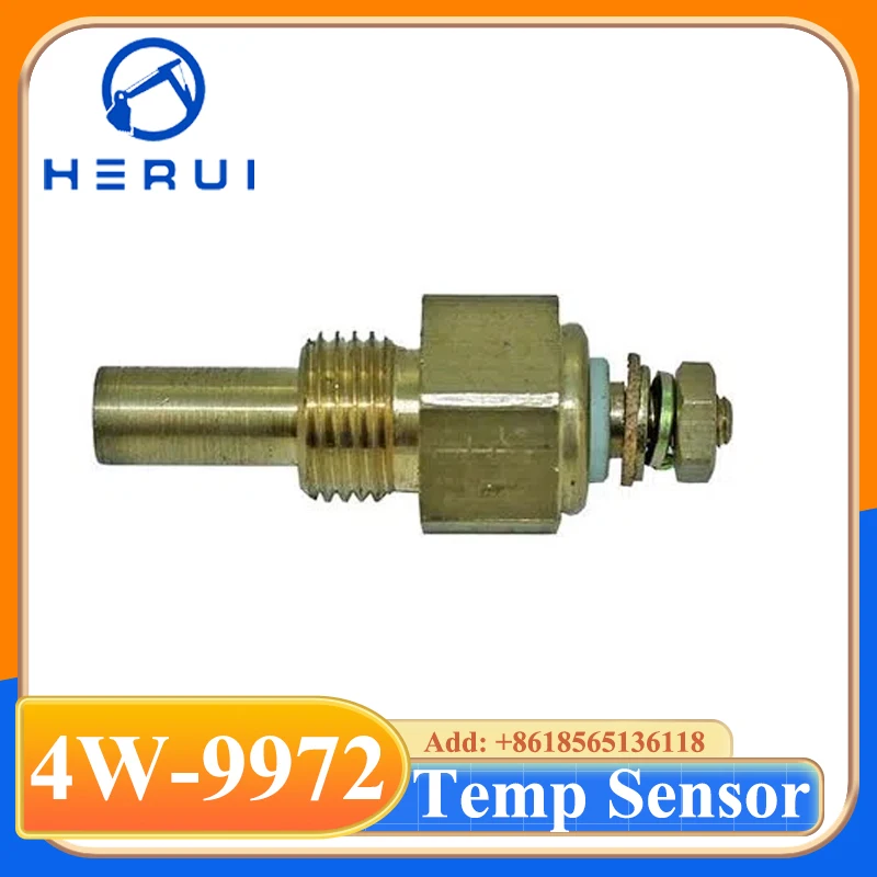 

4W-9972 4W9972 Loader Water Temperature Sensor AP-1000B AP-1050B for Caterpillar Excavator Parts 3114 3116 3126